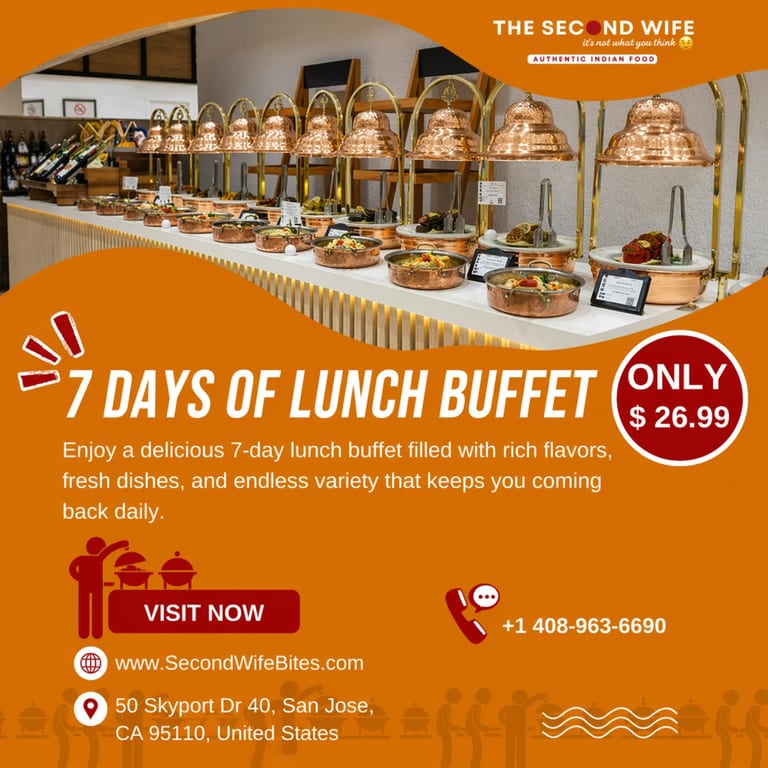 7 Days of Lunch Buffet Bliss!