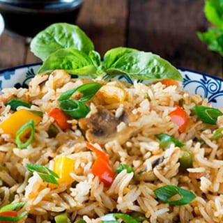 Second Wife Special fried rice- Chicken and shrimp-24oz