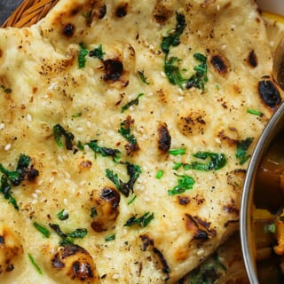 Potato & Peas Kulcha